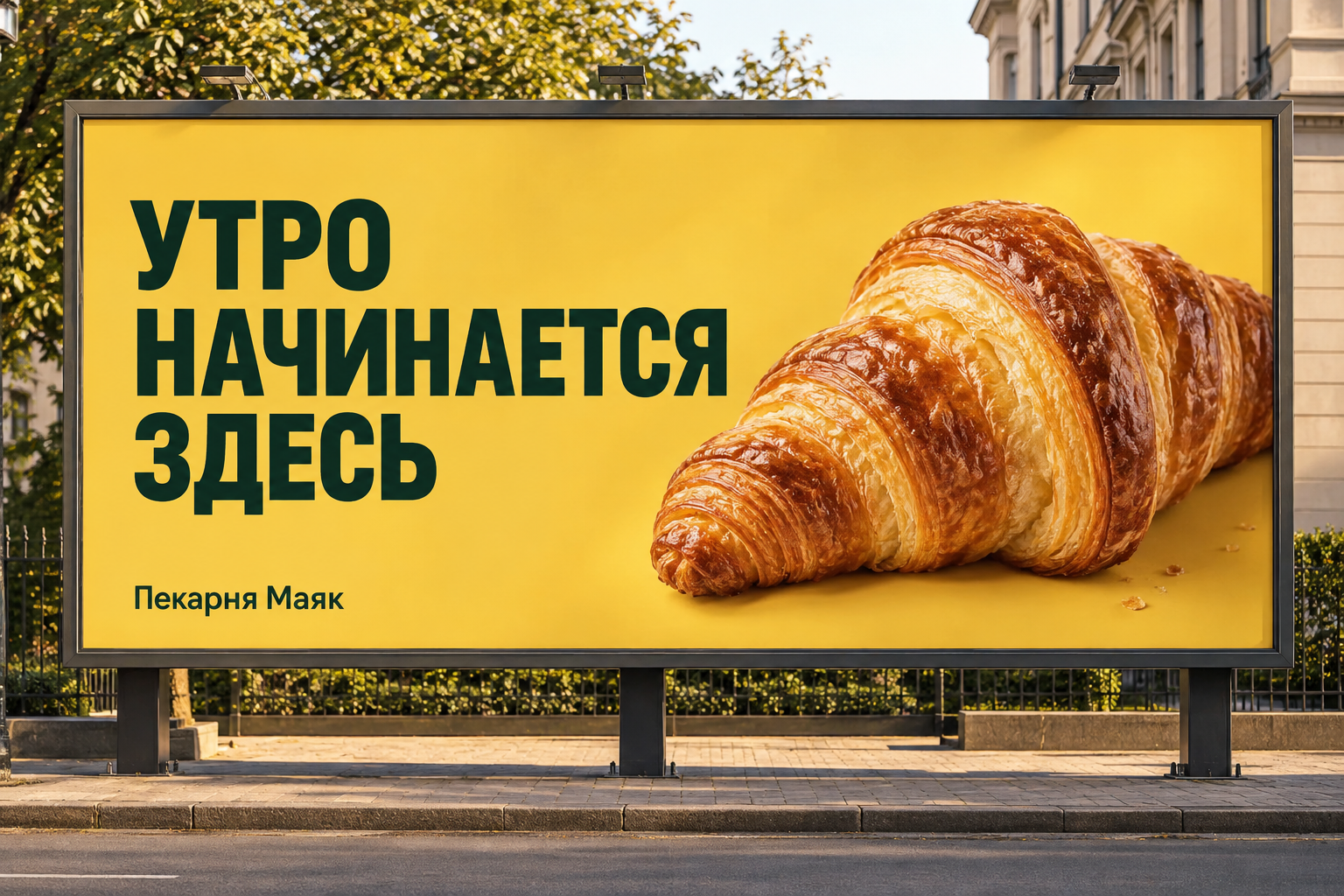 Реальный результат команды billboard